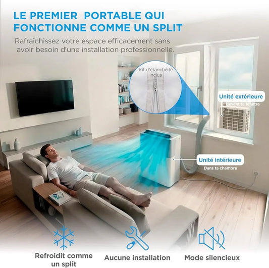 Climatiseur PortaSplit 4-en-1